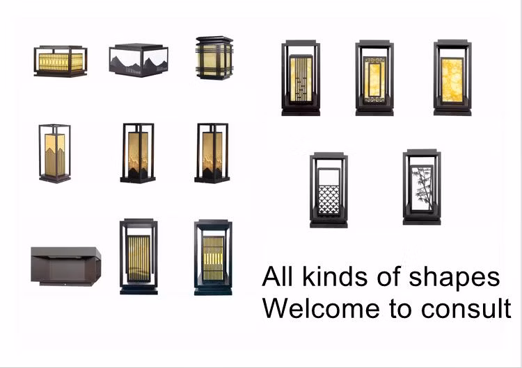 80cm Bright LED Garden Lantern