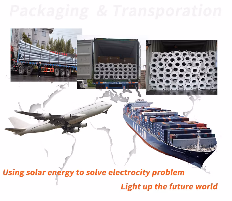 High Quality Factory Prices Hot Sale 15m 25m 30m Height Pole Customized LED High Mast Lights