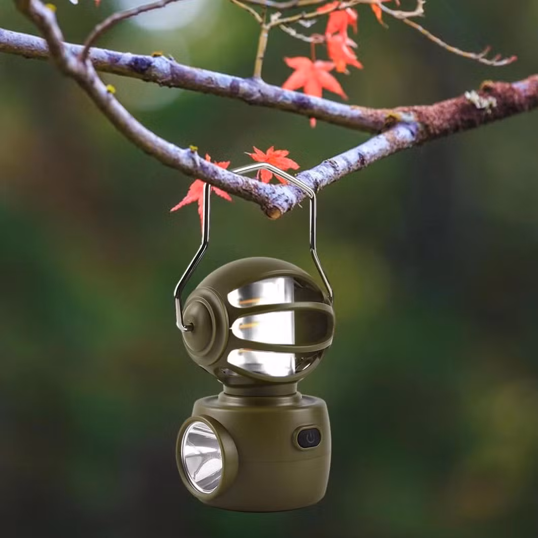 2024 New Design Light Hiking Garden Yard Camping Type-C Rechargeable LED Mini Camping Lantern