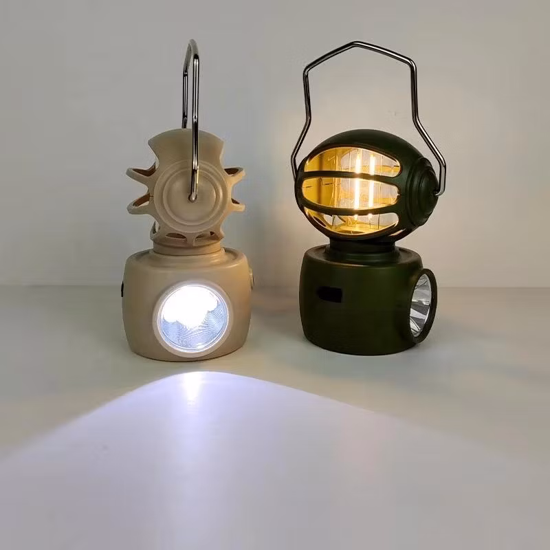2024 New Design Light Hiking Garden Yard Camping Type-C Rechargeable LED Mini Camping Lantern