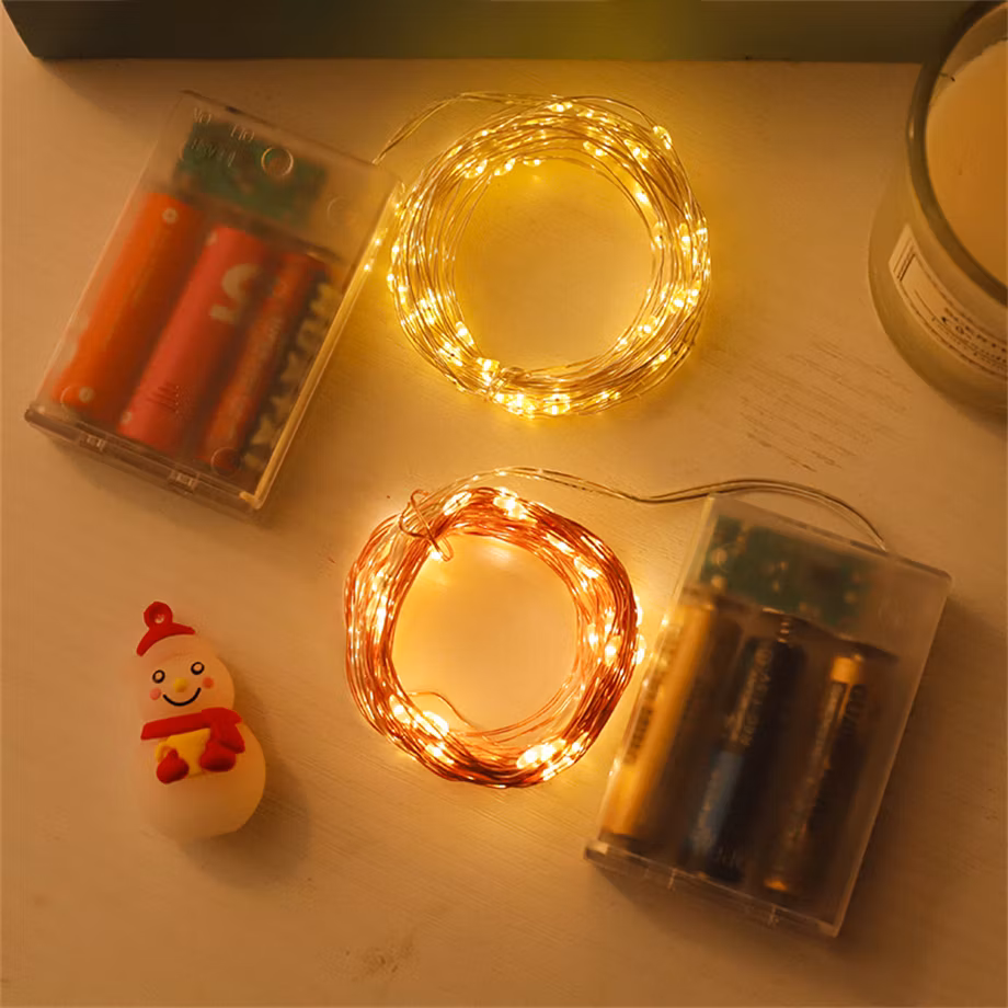 Solar LED Christmas Decorative Lights 8 Functions 50 Lights String Outdoor Waterproof Garden Lights
