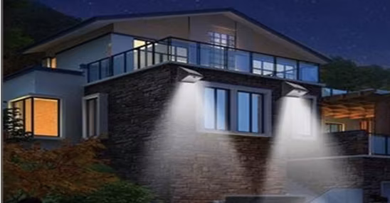 Factory Price 5W IP65 Outdoor Solar Wall Light Sensor Outdoor Light Wall Mounted Light for Gardens and Landscaping Patios and Walkways and Pathways