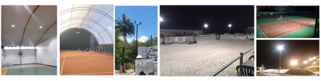 Golon New IP65 Module 300W 400W 500W 600W 800W 1000W LED High Mast Stadium Lights for Sport Court Floodlighting