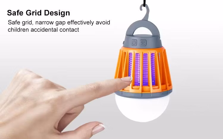 2000mAh Battery Rechargeable UV Repellent Mosquito Killer Lantern for Outdoor Camping