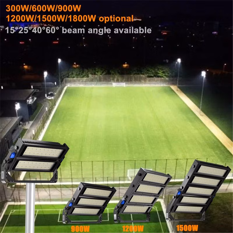 LED Outdoor Lighting Waterproof IP65 900W 1000W 1500W High Mast Light for High Pole Sports Stadium Lighting