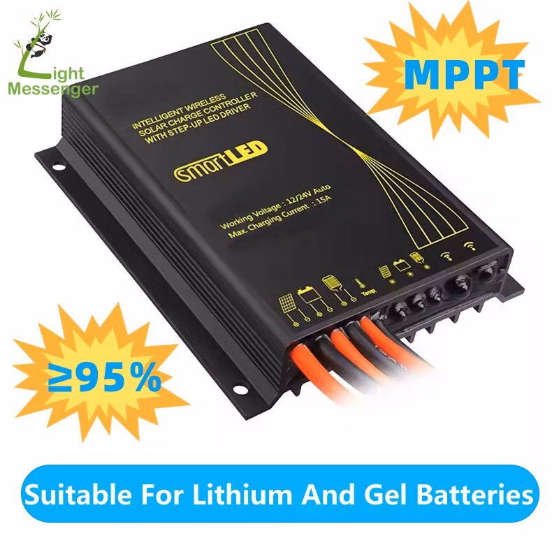 Light Messenger High Bright Solar LED Street Solar Light 50W 100W 200W 300W Split Lamp Post Best Outdoor Garden Powered LED Solar Street Lighting