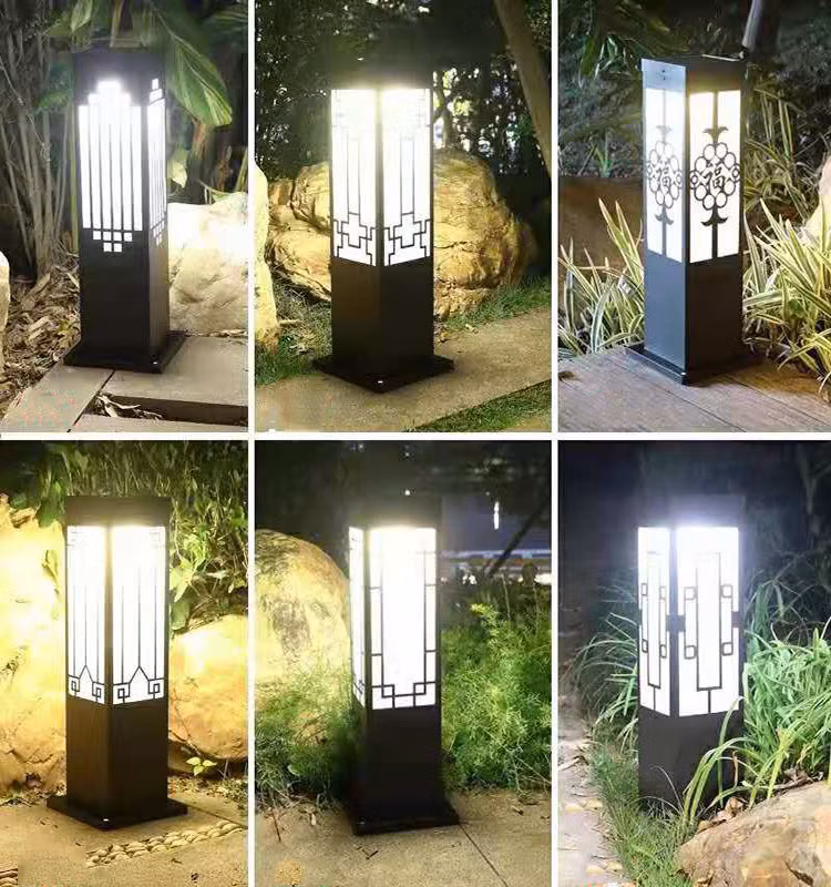 80cm Bright LED Garden Lantern