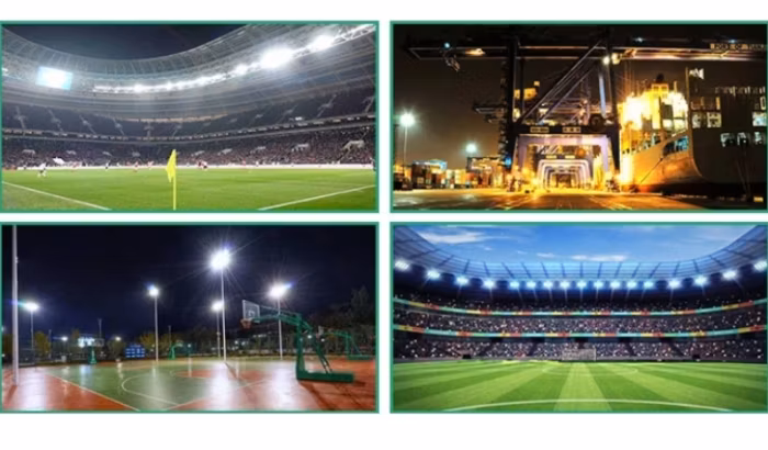 Outdoor Modular Flood Lighting 300W LED High Mast Street Light