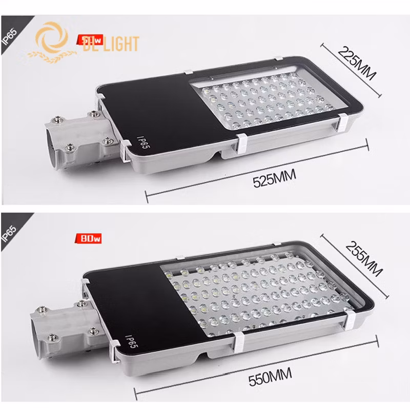 AC85-265V CE RoHS 30W 40W 50W 60W 80W 100W 120W SMD Waterproof IP65 Outdoor LED Street Light Lamp
