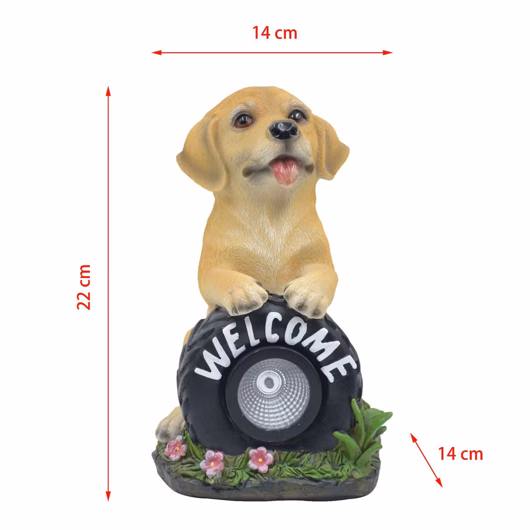 Wholesale Hot Selling Garden Decor - Waterproof Gnomes Garden Decorations, Funny Statues with Solar Light