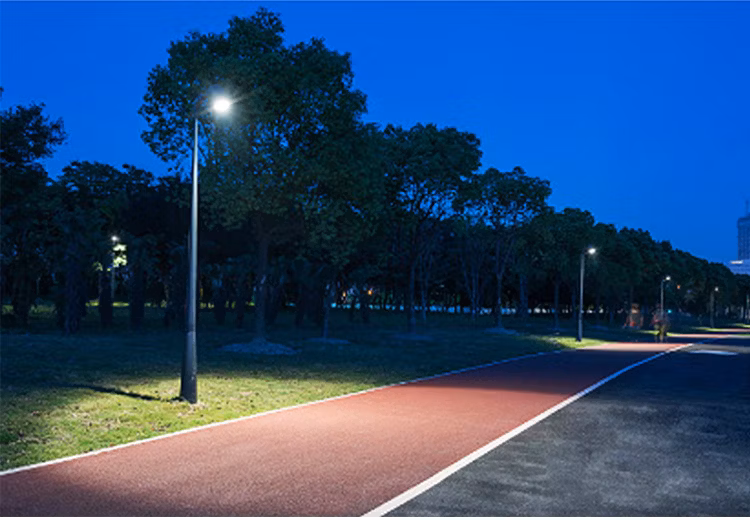 Round Tennis Shoebox Twin Road Lamp Outdoor IP65 Waterproof 50W 100W 150W 200W Cobra COB LED Street Light