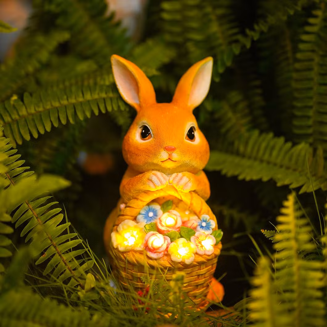 Wholesale Hot Selling Garden Decor - Waterproof Gnomes Garden Decorations, Funny Statues with Solar Light