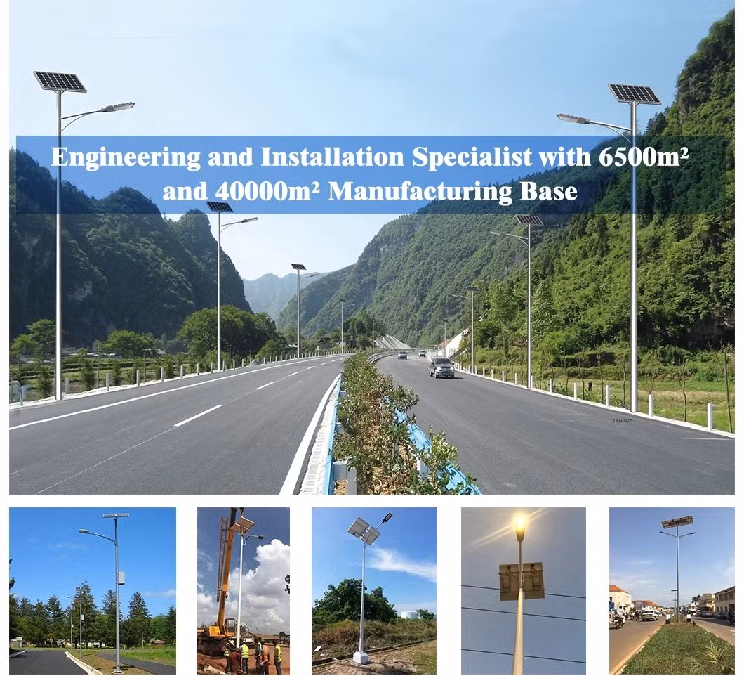 IP66 Outdoor Solar Street Light for Highway and Rural
