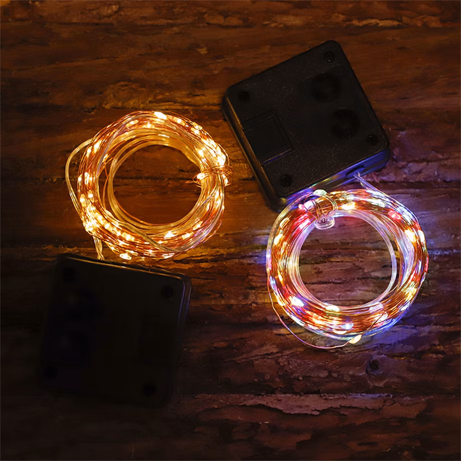 Solar LED Christmas Decorative Lights 8 Functions 50 Lights String Outdoor Waterproof Garden Lights