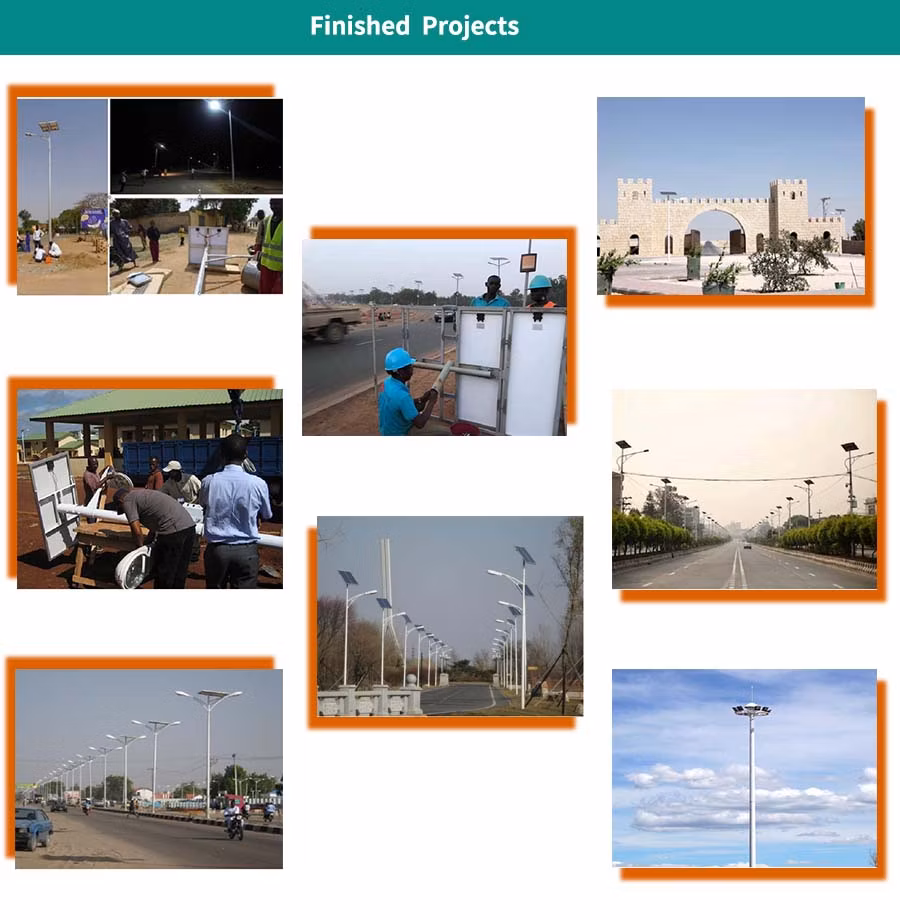 High Quality Factory Prices Hot Sale 15m 25m 30m Height Pole Customized LED High Mast Lights