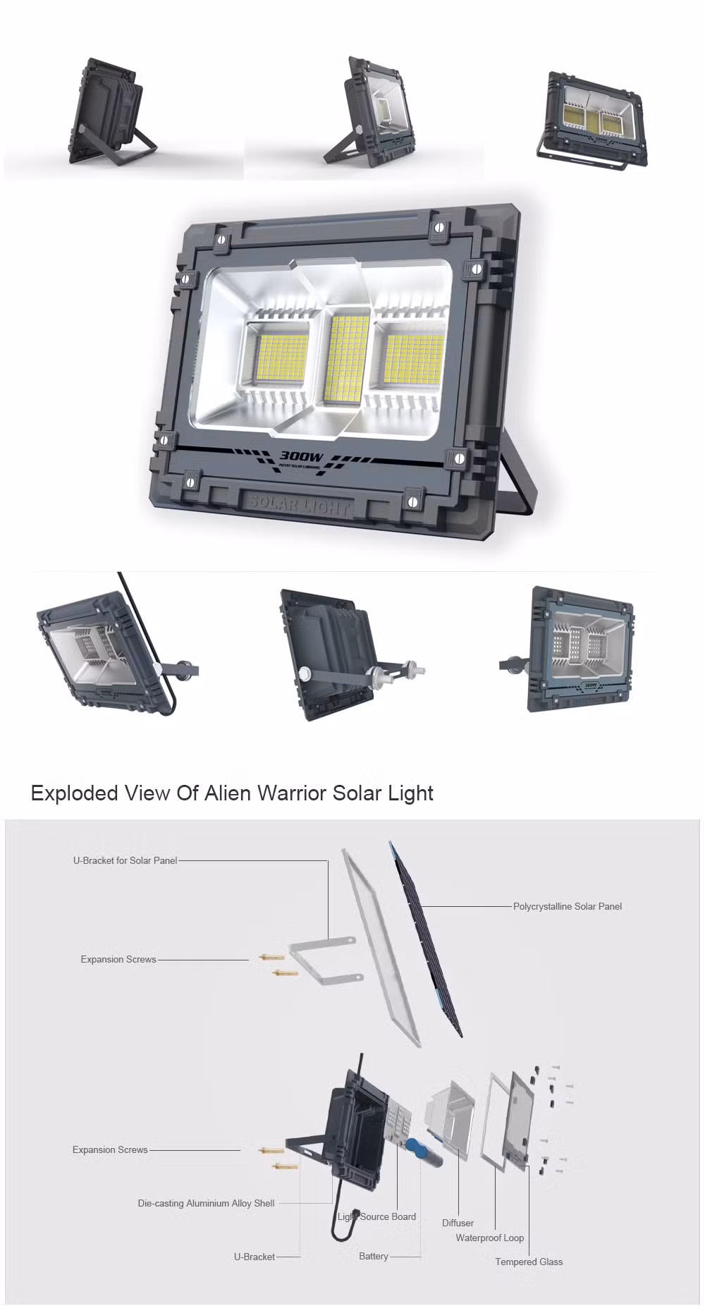 Westing House Solar Motion Sensor Flood Lighting 60W