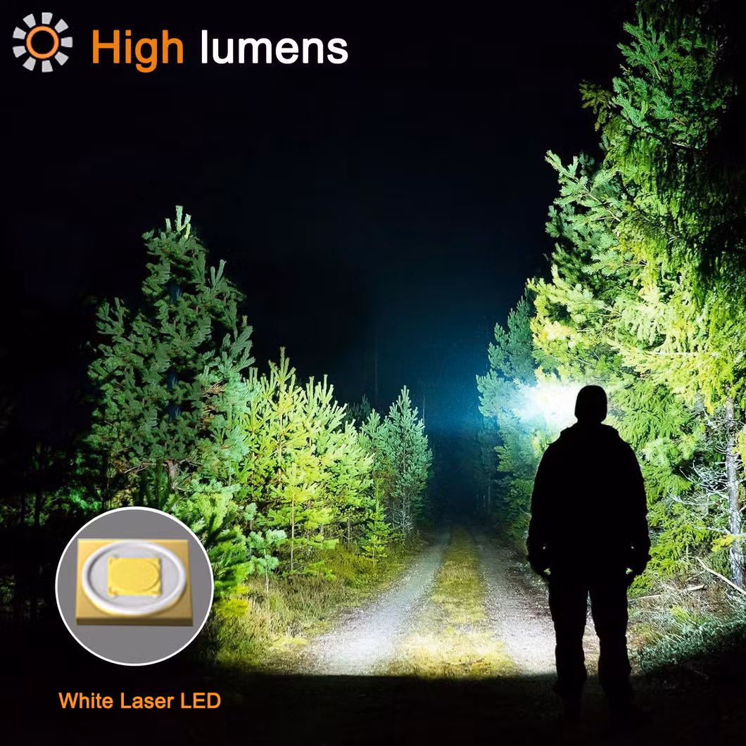 Wave Induction Telescopic Zoom 135 Degree Adjustment USB Rechargeable Camping Aluminum Alloy ABS Flashlight White LED Headlight Headlamp