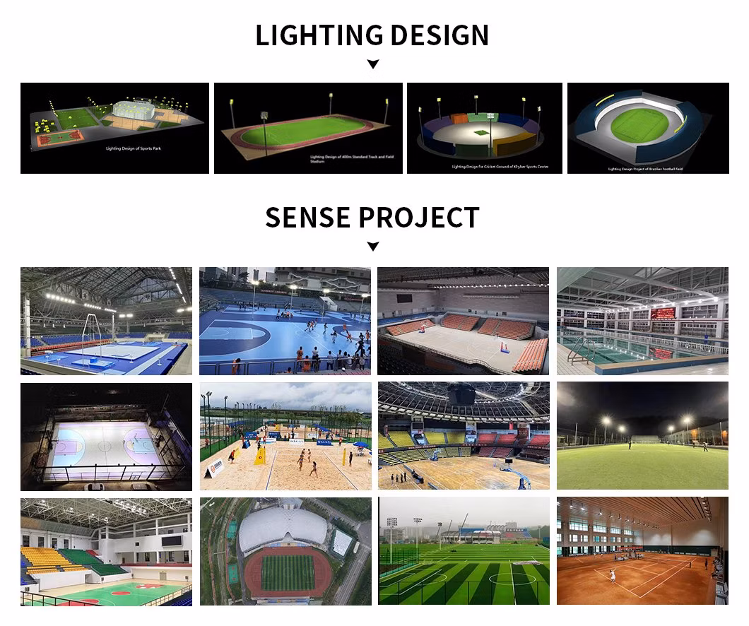 High Brightness Stadium Lighting High Mast LED Flood Light 300W 400W 500W IP65