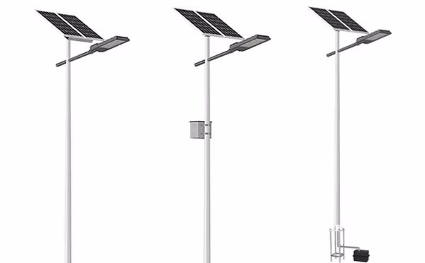 Customized Tappered Octagonal Lamp Post for Street Lighting Fixture