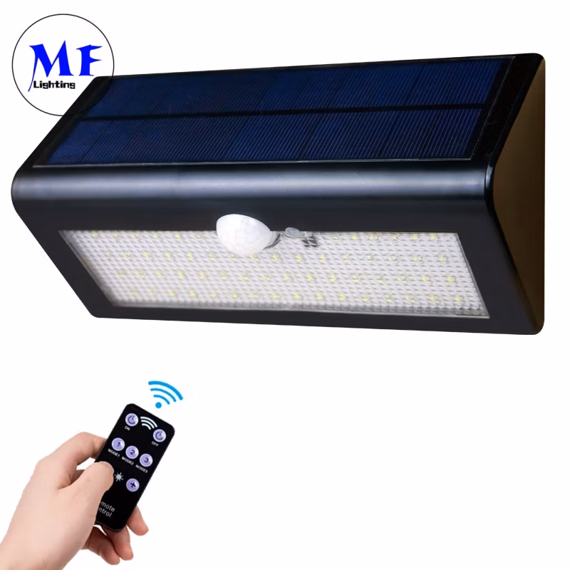 Factory Price 5W IP65 Outdoor Solar Wall Light Sensor Outdoor Light Wall Mounted Light for Gardens and Landscaping Patios and Walkways and Pathways