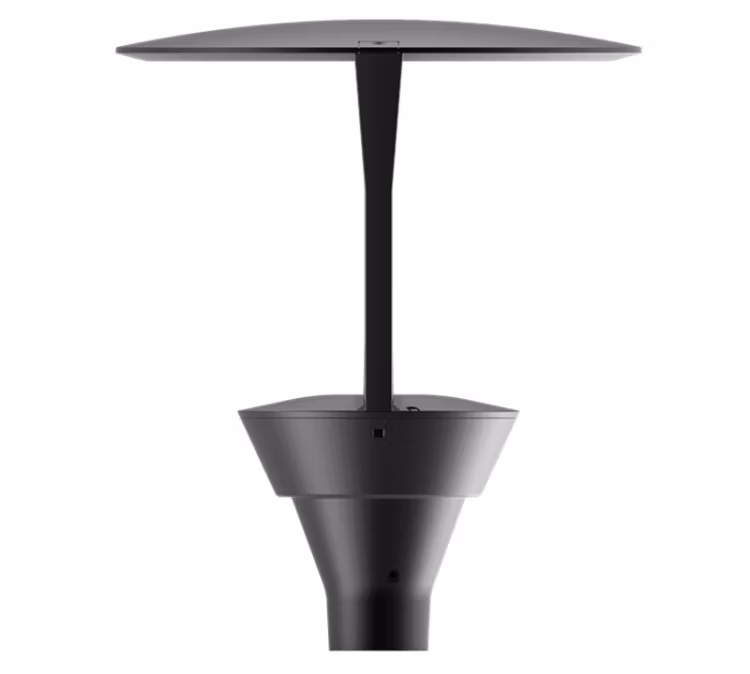 AC 100-277V Outdoor Lighting IP65 Smart Plaza Luminaire LED Post-Top Lantern