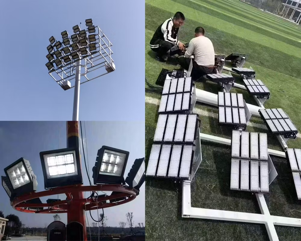 Discount Product Steel High Mast Light Pole Hot DIP Galvanized 20m Street High Mast Pole