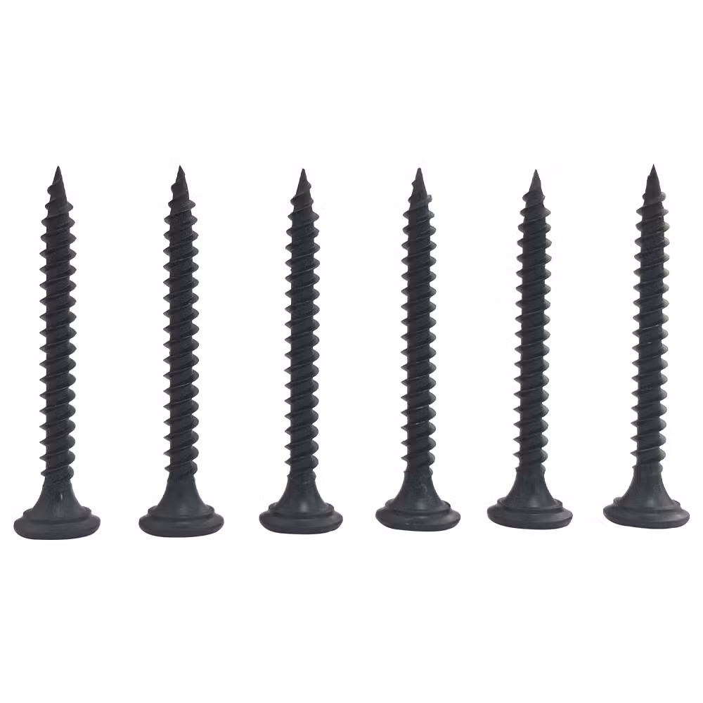 Bugle Head Black Coarse Thread Drywall Screws Coarse Thread Drywall Tornillos