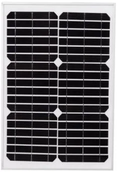 10W 20W 30W 40W High Efficiency Mono Type Solar Panel for Outdoor Roof Sun Power Glass Panel