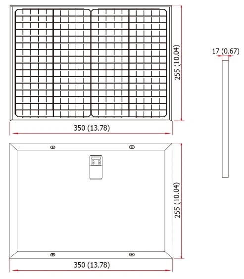 10W Mono Solar Panel