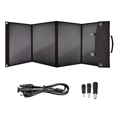 12V 100W 120W 200W mejor Portable de paneles solares para camping