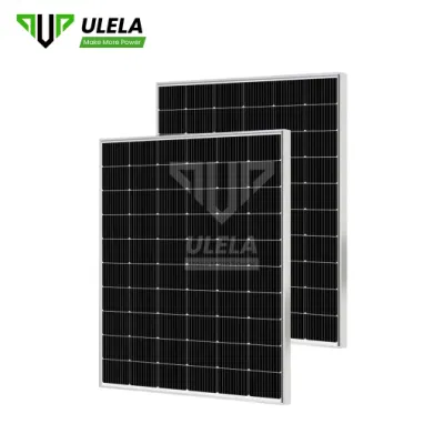 Ulela Solar Energy Panel Module Factory Wholesale 400W Mono transparente Thin Film Solar Panel China 210mm Mono Cell Solar Panel