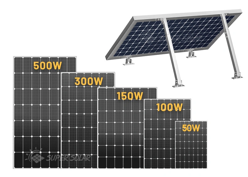 Easy Installation Solar Panel Flat Roof Mounting System Solar Panel Structures Adjustable Solar Balcony Mounting System