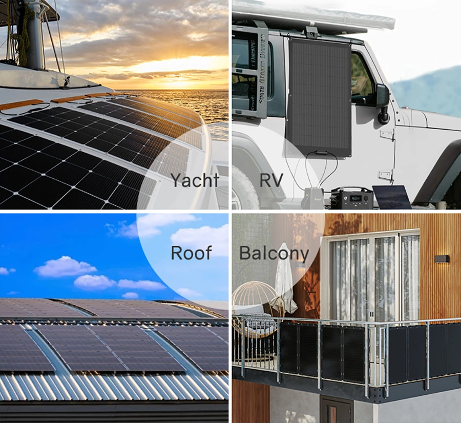 EU Warehouse Balcony Solar Plug and Play Solar Panel Kit Homes Balcony in Stock