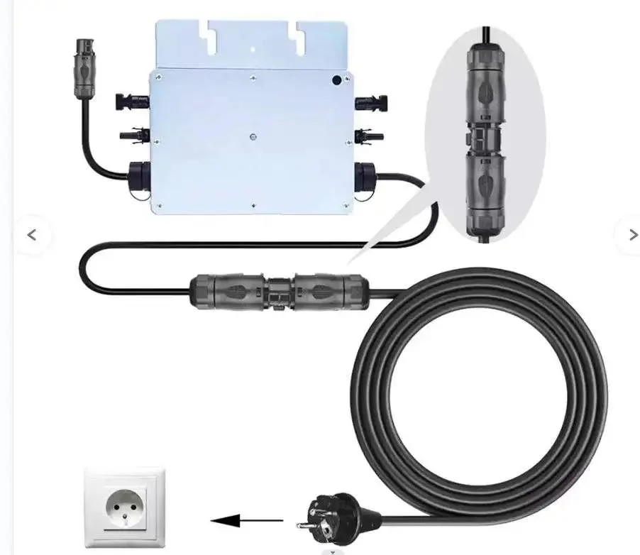 Connector Female Cable 3m 5m 10m China Deye Micro Inverter Photovoltaic Solar Panels Cable