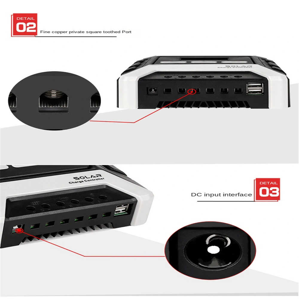 High Power Photovoltaic Battery Battery Panel 12V 24V 48V Best Settings 80A MPPT Solar Controller for Solar Charge Controller
