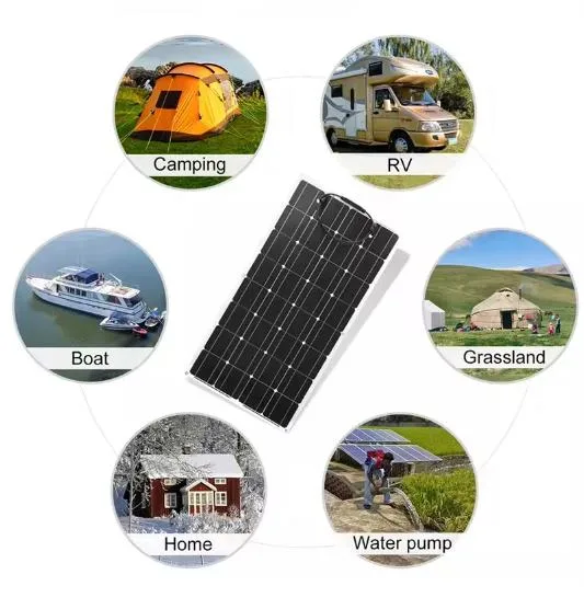 Wholesale Price Custom 10W 30W Mini Flexible Solar Panel Small Camping Monocrystalline Portable Solar Panels