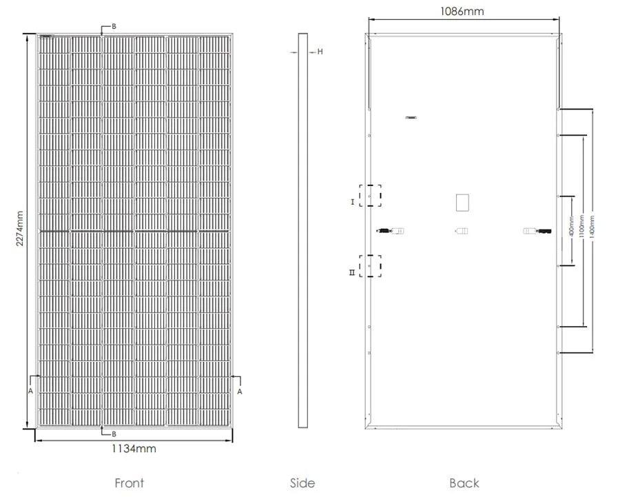 Jinko Solar Module Tier 1 Brand Solar Panel High Capacity Popular Power Sale 530W 535W 540W 545W 550W From China