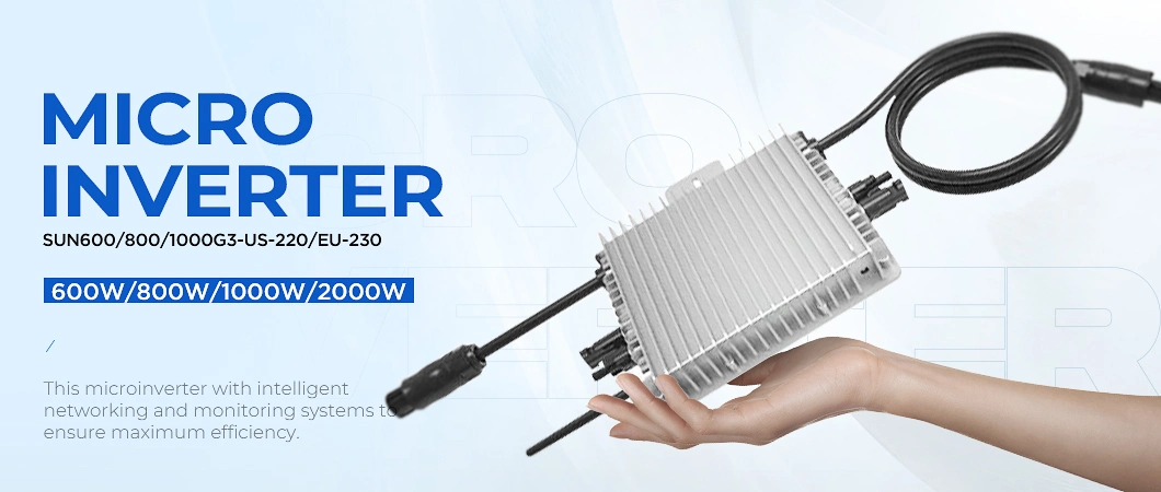 Wholesale Microinverter Deye Micro-Inverter Sun600g3-EU Deye 600W 800W 1200W Microinverter