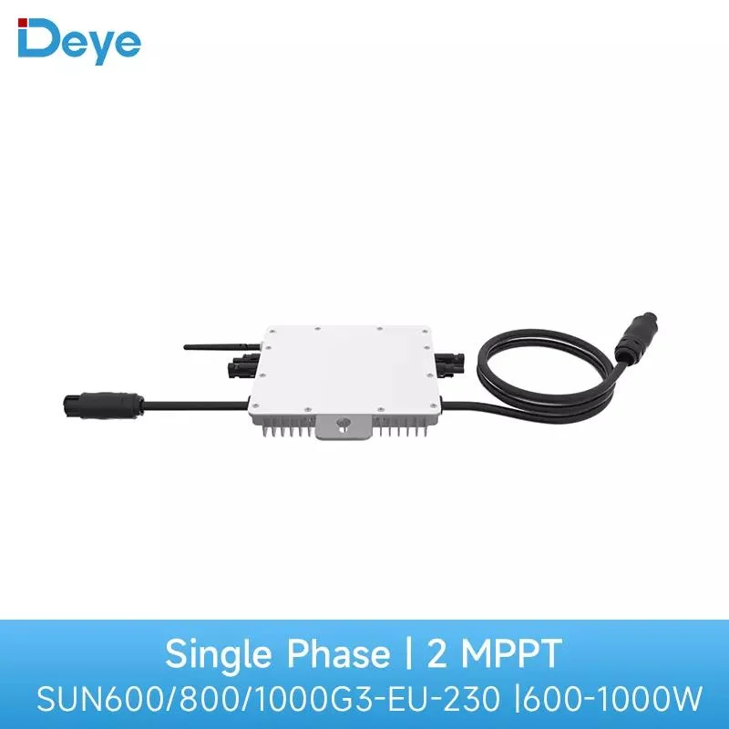 Europe&prime;s Best Seller Deye Microinverter 600W Solar Home Inverter Price Micro Inverter 800W 1200W