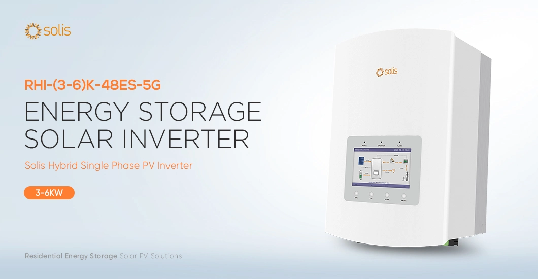 Solis Brand Price 5kw 6kw 8kw 60kw Hybrid Solar Solis Inverter Ibrido Solis