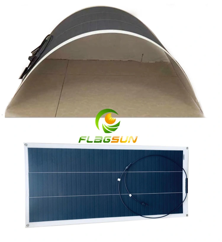 Perc, Flexible, Standard Flagsun 200 Watt Thin Solar Panel with CE