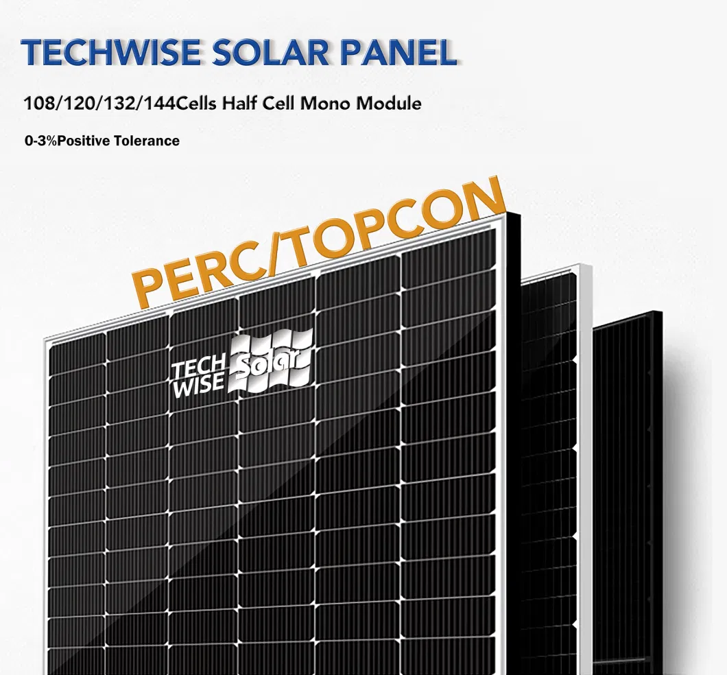 High Efficiency All Black Solar Panels Solar Module 540W 545W 535W Bifacial Perc Mono PV Solar Panel Solar Cell Solar Panel Price