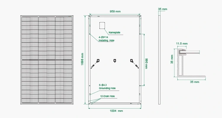 High Capacity 330W 335W 340W 400W 405W 410W 520W 550W Mono Solar Panels 9bb Half Cut Solar Cells