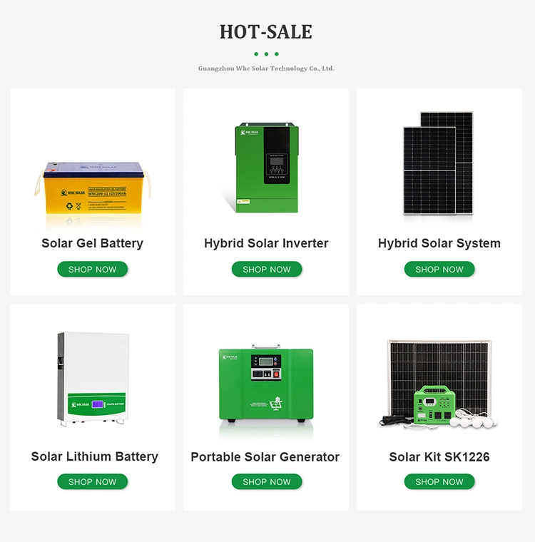 Whc MPPT Grid Connected Inverter 300W 350W 700W 2000W 2400W 2800W Solar Inverter