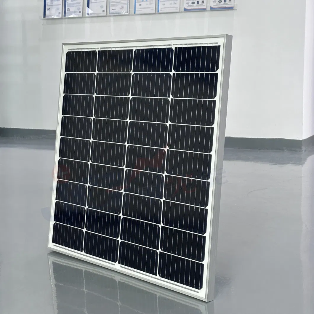 Factory OEM PV Solar Module 100W 18V 20V Monocrystalline Solar Panel