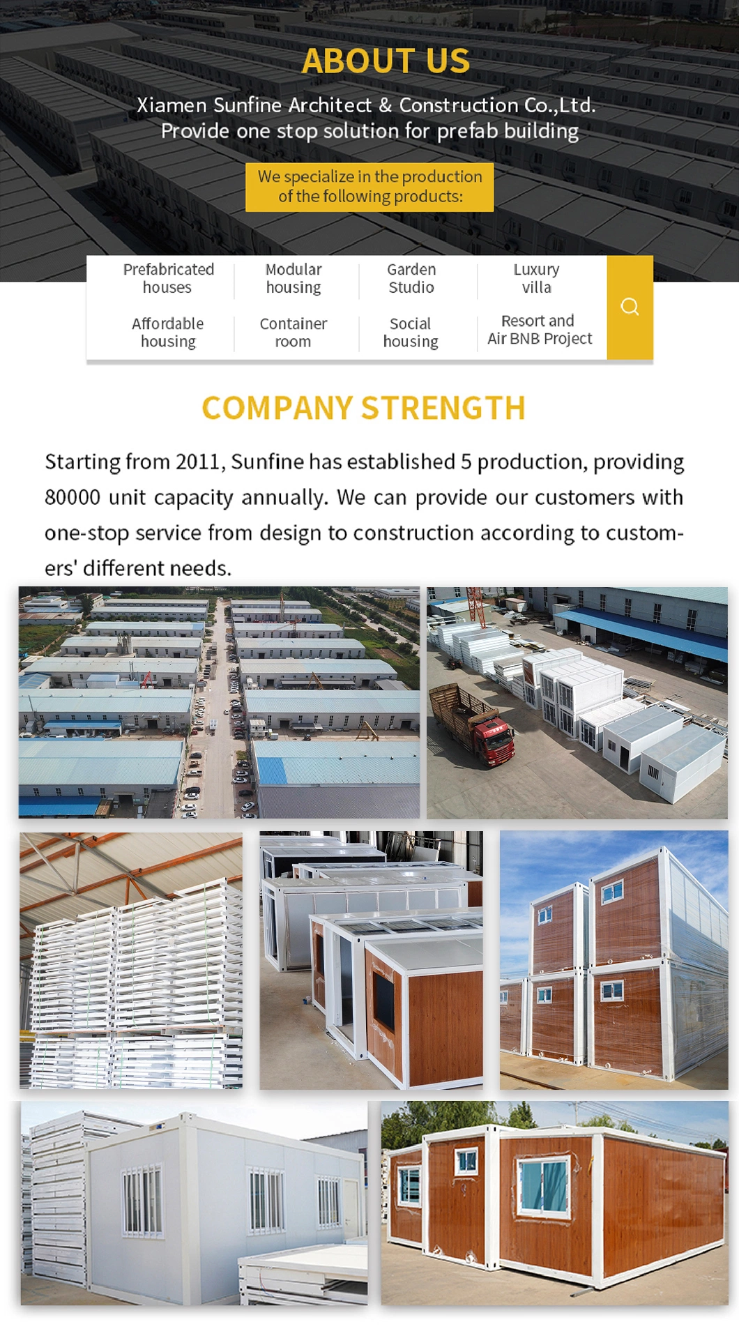 Prefabricated Luxury Expandable House Prefab Container Price Mobile Office Modular Wooden Tiny Shipping Expandable Container Homes for Sale