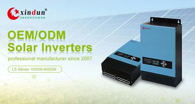 Split Phase Pure Sine Wave 5000W Hybrid Solar Power Inverter Price with MPPT Charge Controller