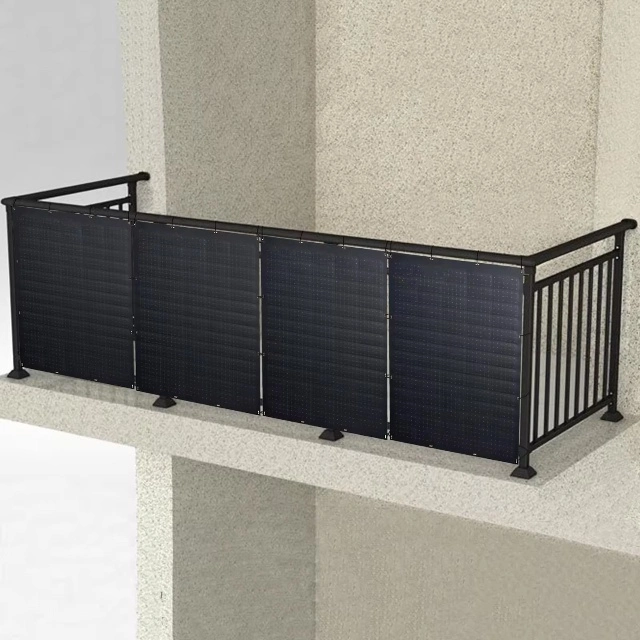 Factory Flexible Lightweight Monocrystalline High Quality Solar Panel for Balcony Home System