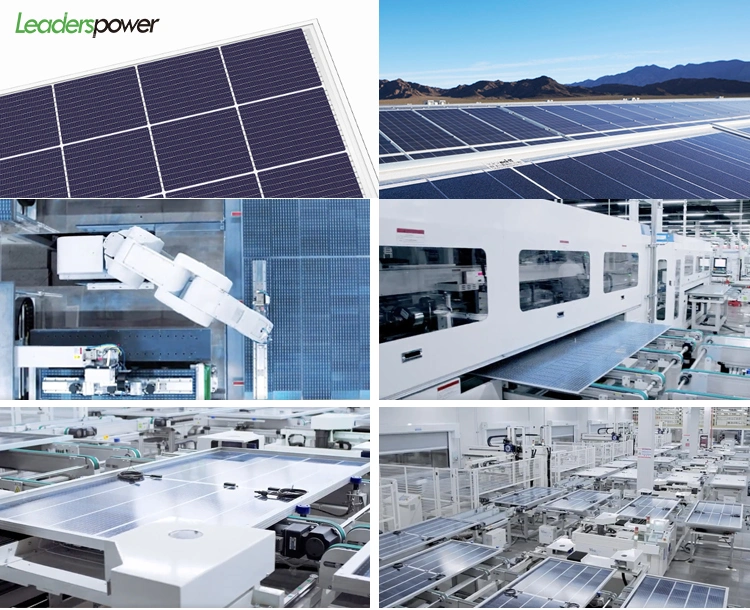 High Quality and Capacity 530~550W Solar Panel PV for Solar System