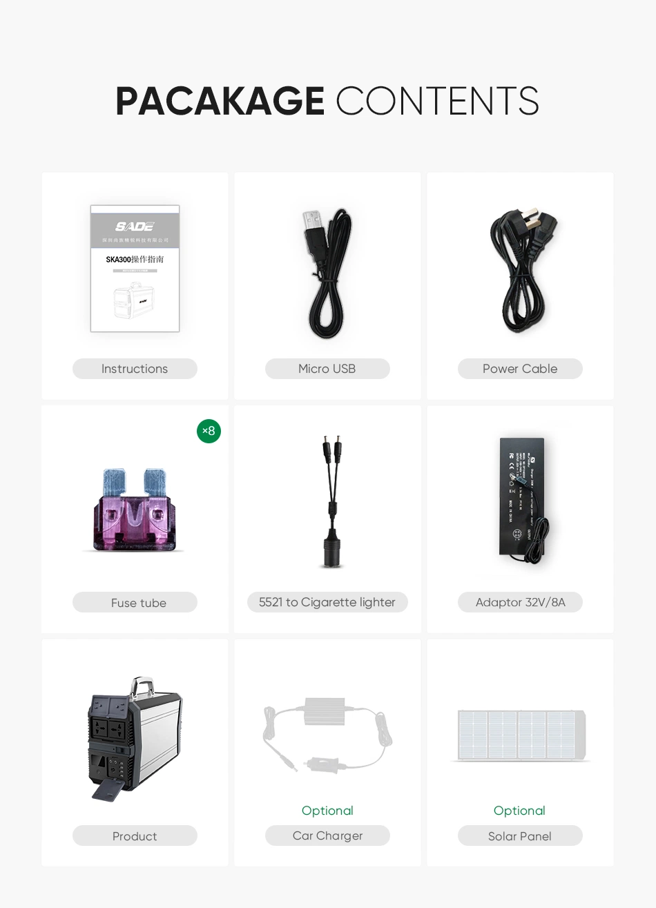 Sunpal Solar Panel For Outdoor 1000 Watt Portable Power Station With Dc Output Ac 110V 220V Generator For Home Application